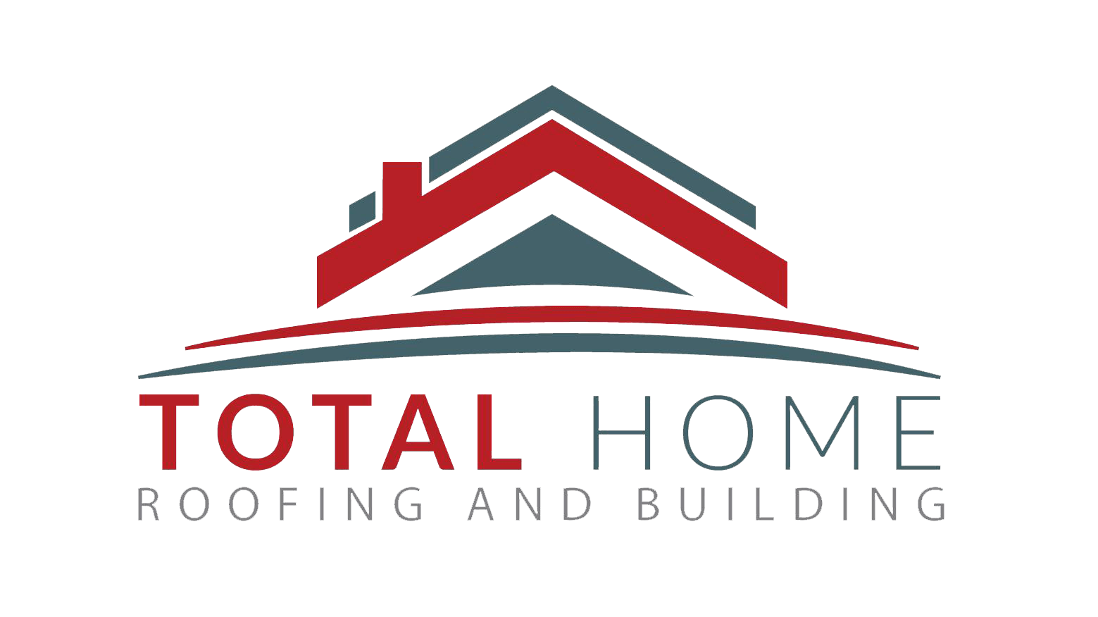 Total Home Roofing and Building Logo